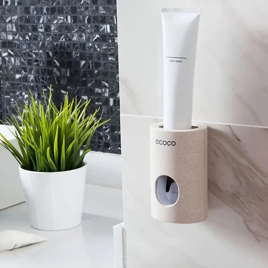 Automatic Toothpaste Dispenser – موزع معجون أسنان جداري أوتوماتيكي