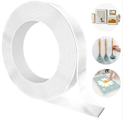 Double-Sided Furniture Edge Tape – شريط تثبيت ذاتي لزوايا الأثاث